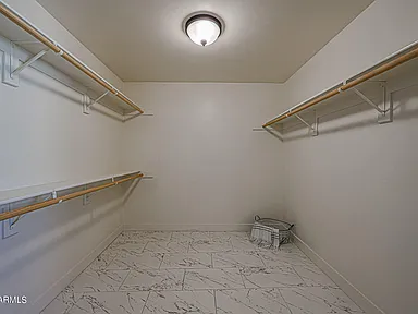 Primary closet